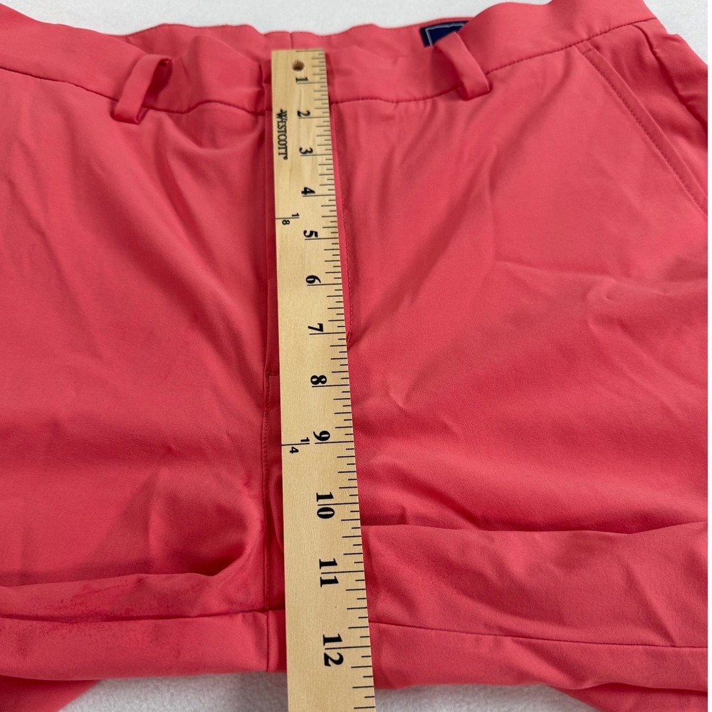 Vineyard Vines Mens Breaker Short Salmon Pink Golf Performance Shorts Size 33 - Picture 4 of 7